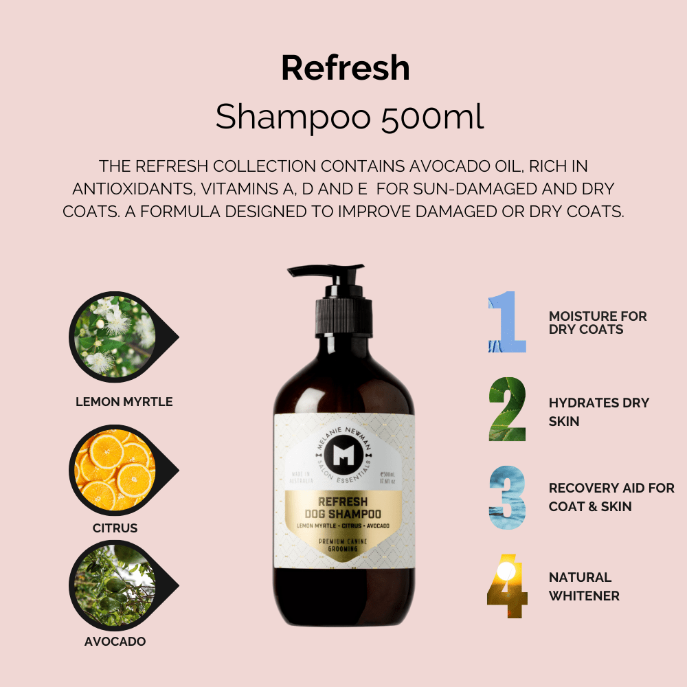 Melanie Newman Salon Essentials Refresh Dog Shampoo Melanie Newman USA