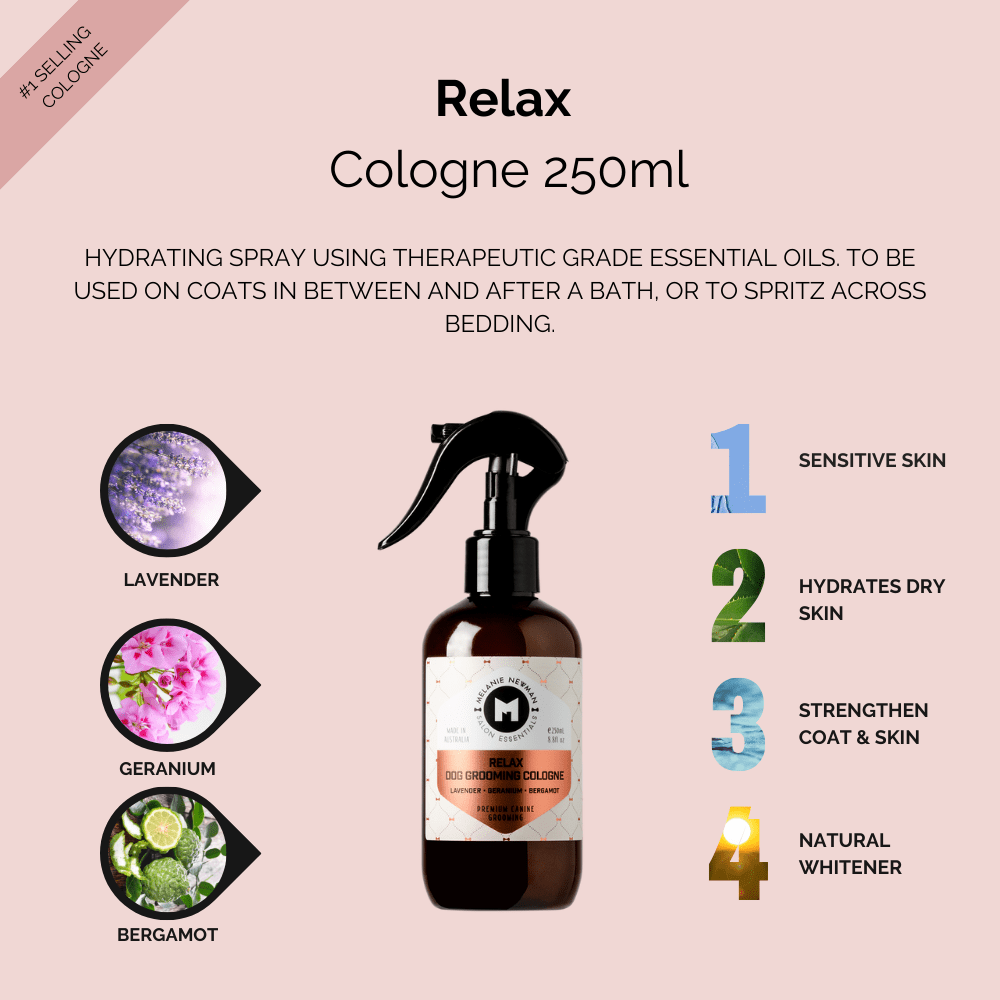 Relax Dog Grooming Cologne