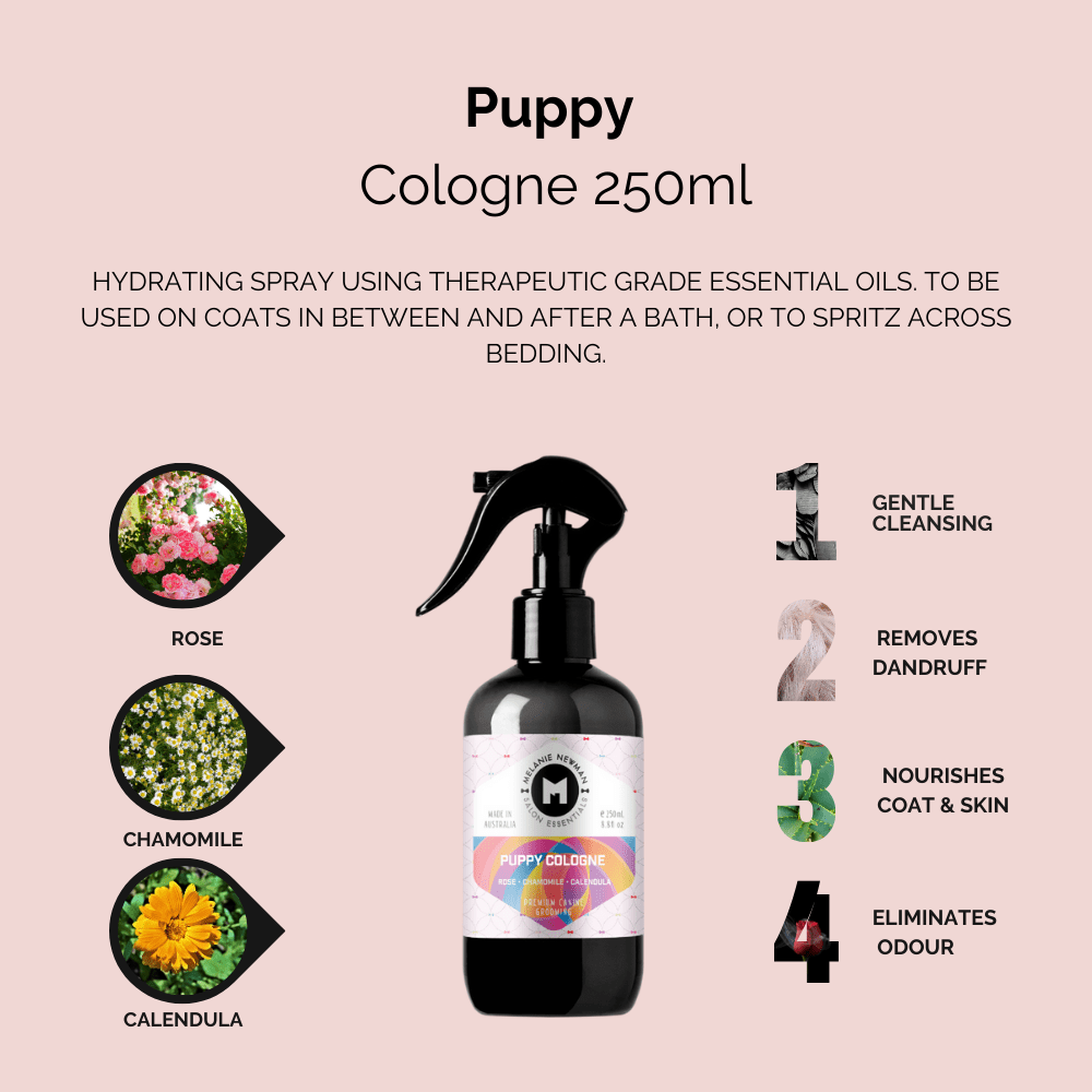 Puppy Dog Grooming Cologne - Melanie Newman USA